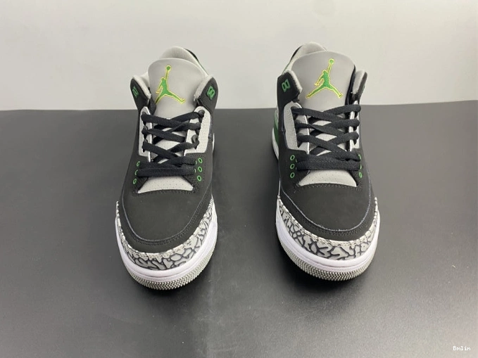 Bmlin Shoes 3 Green Jordan Air CT8532-030 Pine 0812